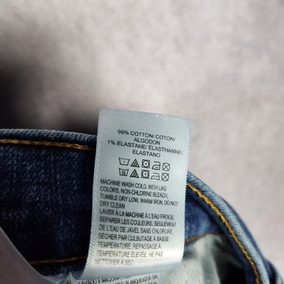 Lucky Brand 121 Slim Straight Jeans Mens 34x32 Blue Denim Stretch Classic Casual - Picture 15 of 16